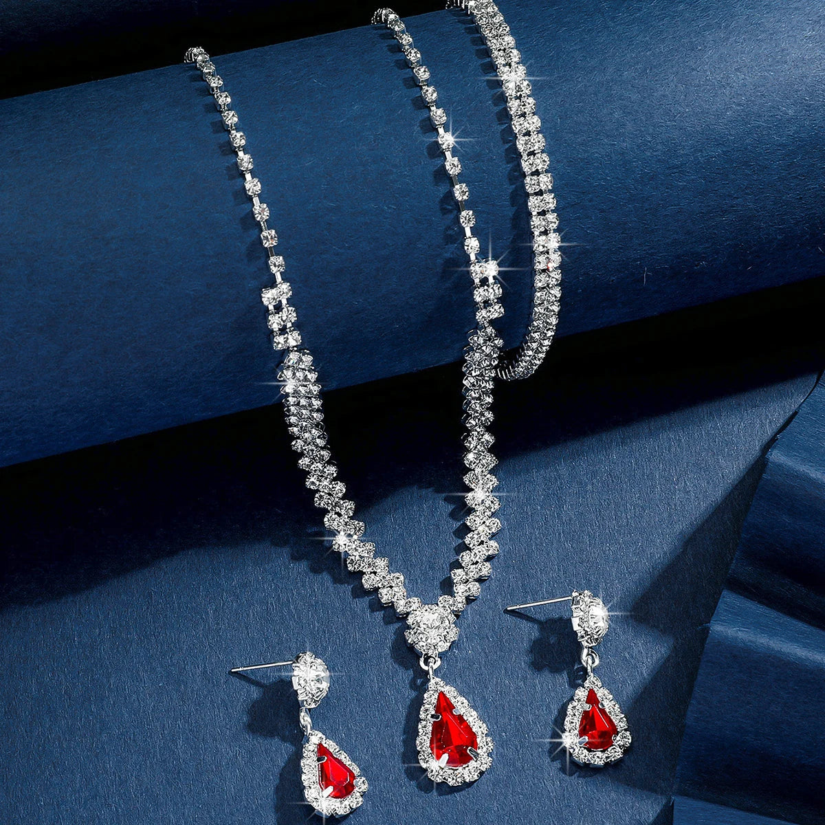 4 Pieces Of Accessories, Earrings, Necklaces, Bracelets